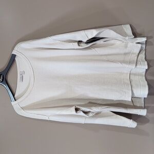 LOGO Beige Women's  Sweater/ Sweatshirt Size XL